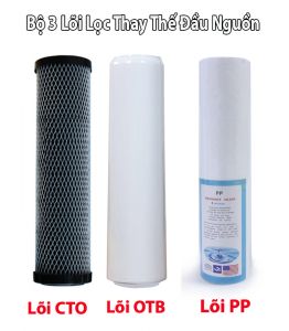 COMBO Lõi lọc thay thế trọn bộ 3 lõi